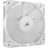 Corsair RS120 PWM, Ventilateur de boîtier Blanc, Connecteur de ventilateur PWM à 4 broches