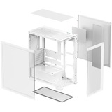 DeepCool  boîtier midi tower Blanc | 2x USB-A | Window