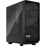 Fractal Design Meshify 2 Compact boîtier midi tower Noir | 2x USB-A | 1x USB-C | Verre Trempé