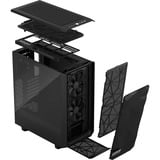 Fractal Design Meshify 2 Compact boîtier midi tower Noir | 2x USB-A | 1x USB-C | Verre Trempé