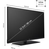 JVC  32" TV LED Noir