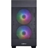 Lian Li  boîtier midi tower Noir | 2x USB-A | RGB | Window