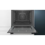 Siemens HD214ABS0, Jeu de cuisinière Noir/en acier inoxydable