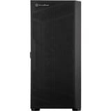 SilverStone  boîtier midi tower Noir | 2x USB-A | 1x USB-C | RGB | Window