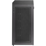 SilverStone  boîtier midi tower Noir | 2x USB-A | 1x USB-C | RGB | Window