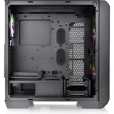 Thermaltake View 300 MX boîtier midi tower Noir | 2x USB-A | 1x USB-C | RGB | Verre Trempé