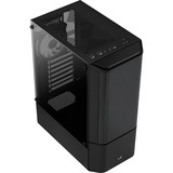 Aerocool Quantum v2 TG boîtier midi tower Noir/gris | 3x USB-A | RGB | Verre Trempé