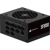 Corsair SF850, 850 Watt alimentation  Noir, 2x PCIe, 1x 12VHPWR, Gestion des câbles