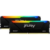 Kingston FURY KF436C18BB2AK2/64, Mémoire vive Noir