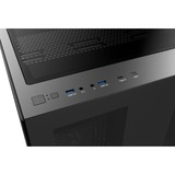 RAIJINTEK  boîtier bench/show Noir | 2x USB-A | Window