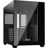 RAIJINTEK  boîtier bench/show Noir | 2x USB-A | Window