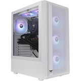 Thermaltake S200 TG ARGB boîtier midi tower Blanc | 2x USB-A | RGB | Verre Trempé