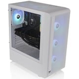 Thermaltake S200 TG ARGB boîtier midi tower Blanc | 2x USB-A | RGB | Verre Trempé