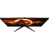 AOC 27G2SAE/BK 27" Moniteur gaming  Noir/Rouge, VGA, HDMI, DisplayPort, Audio, 165Hz, FreeSync Premium