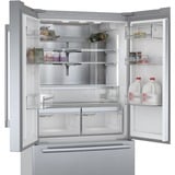 Bosch KFF96PIEP frigo américain Autoportante 573 L E Acier inoxydable, French Door Acier inoxydable, Autoportante, Porte française, Acier inoxydable, LED, Acier inoxydable, 573 L