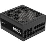 Corsair RM1000x (2024), 1000 Watt alimentation  Noir, 1x 12VHPWR, 3x PCIe, gestion des câbles