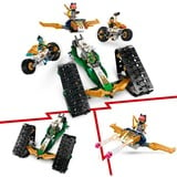 LEGO Ninjago - Le véhicule combiné de l’équipe des ninjas, Jouets de construction 71820