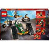 LEGO Ninjago - Le véhicule combiné de l’équipe des ninjas, Jouets de construction 71820