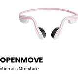 Shokz  casque technologie conduction osseuse rose fuchsia