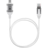 goobay 74389, Adaptateur Blanc