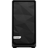 Fractal Design Meshify 2 Mini Black TG Dark Tint boîtier midi tower Noir | 2x USB-A | 1x USB-C | Verre Trempé