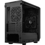 Fractal Design Meshify 2 Mini Black TG Dark Tint boîtier midi tower Noir | 2x USB-A | 1x USB-C | Verre Trempé