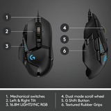 Logitech G502 HERO High Performance, Souris gaming Noir, 100 - 25.600 dpi, LED RGB