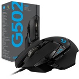 Logitech G502 HERO High Performance, Souris gaming Noir, 100 - 25.600 dpi, LED RGB