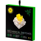 Razer RC21-02040100-R3M1, Switch pour clavier Jaune/transparent