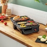 Tefal Ultra Compact 600 Classic GC3050 grill à contact électrique Argent/Noir