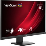 ViewSonic  32" 4K UHD Moniteur  Noir (Mat)