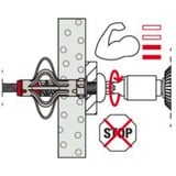 fischer DuoHM 572921, Cheville 