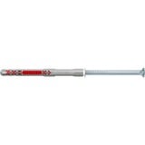 fischer DuoXpand 10x140 T, Cheville Gris clair/Rouge