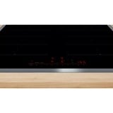 Bosch PXX645HC1E, Plaque de cuisson séparée Noir/en acier inoxydable