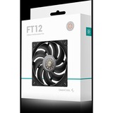 DeepCool FT12, Ventilateur de boîtier Noir, Connecteur de ventilateur PWM à 4 broches