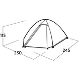 Easy Camp 120469 Rondane 2, Tente Vert foncé