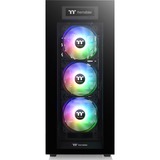 Thermaltake Divider 550 TG Ultra boîtier midi tower Noir | 2x USB-A | 1x USB-C | RGB | Window