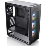 Thermaltake Divider 550 TG Ultra boîtier midi tower Noir | 2x USB-A | 1x USB-C | RGB | Window