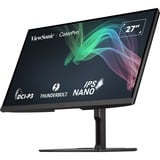 ViewSonic  27" 4K UHD Moniteur  Noir (Mat)