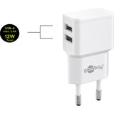 goobay 44985, Chargeur Blanc