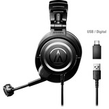 Audio-Technica ATH-M50xSTS StreamSet - Digital casque over-ear Noir