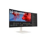 LG  37.5" Moniteur UltraWide incurvé  Blanc