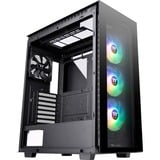 Thermaltake  Divider 500 TG ARGB boîtier midi tower Noir | 2x USB-A | 1x USB-C | RGB | Verre Trempé