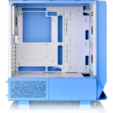 Thermaltake  boîtier midi tower Bleu clair | 2x USB-A | 1x USB-C | RGB | Verre Trempé