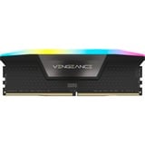 Corsair 64 Go DDR5-6600 Kit, Mémoire vive Noir, Vengeance RGB, XMP 3.0