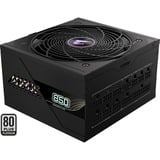 GIGABYTE GP-AE850PM PG5, 850 Watt alimentation  Noir, 6x PCIe, 1x 12VHPWR, Gestion des câbles