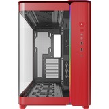 Montech  boîtier midi tower Rouge | 2x USB-A | 1x USB-C | RGB | Window