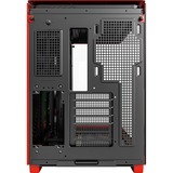 Montech  boîtier midi tower Rouge | 2x USB-A | 1x USB-C | RGB | Window