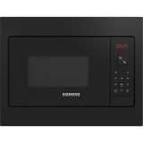 Siemens iQ300 BF523LMB3 micro-onde Intégré (placement) Micro-ondes uniquement 20 L 800 W Noir, Acier inoxydable, Four à micro-ondes Noir, Intégré (placement), Micro-ondes uniquement, 20 L, 800 W, Rotatif, Tactile, Noir, Acier inoxydable