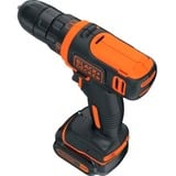 BLACK+DECKER BDODD12KA-DE, Perceuse/visseuse Noir/Orange